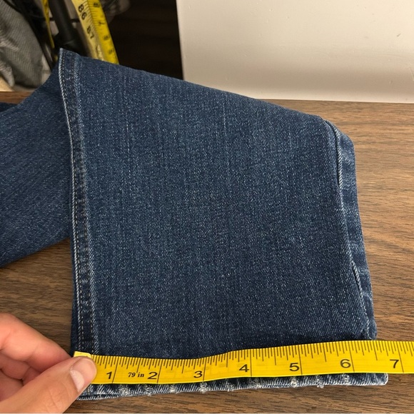 💕 lucky brand MID RISE BOYFRIEND SIENNA Distressed Blue Jeans 10 - Picture 10 of 10